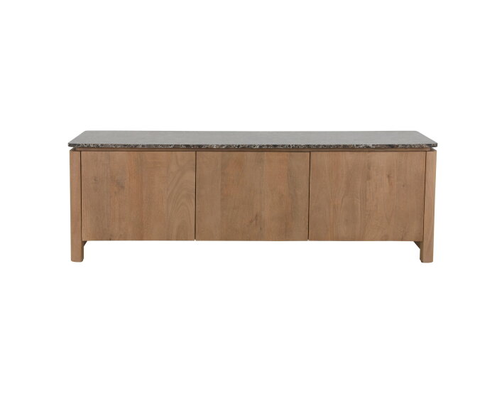 Tv meubel Dallas Naturel Mangohout 165 cm