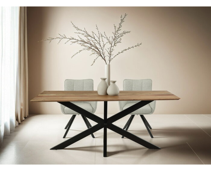 Oslo Spider Acasia 220 cm | Livingfurn