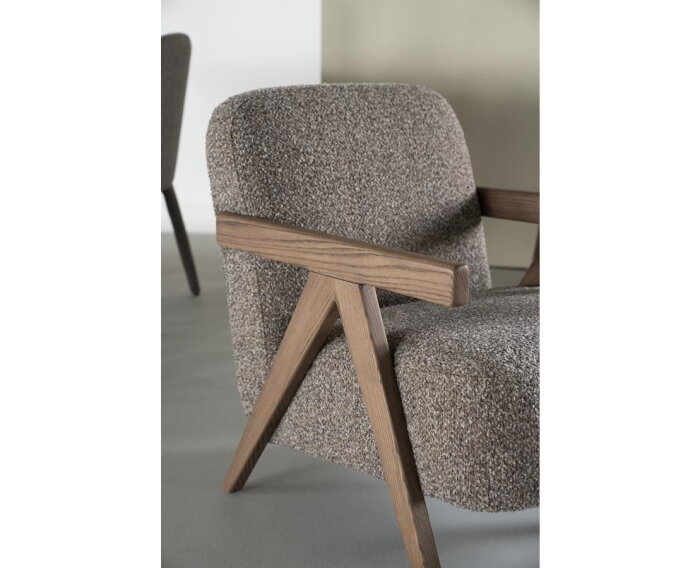 Fauteuil Francis - taupe | Eleonora