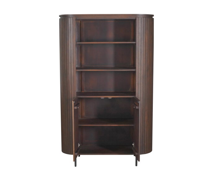 Wandkast Solana Bruin Mangohout 115 cm