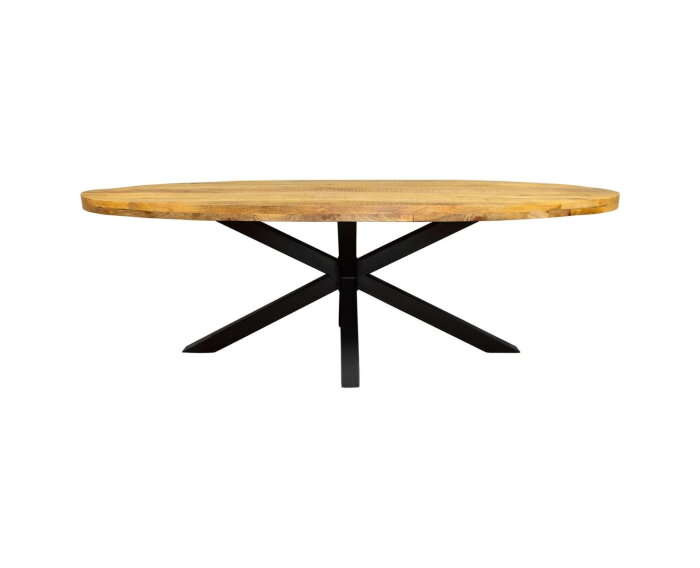 Eetkamertafel Denver | Ovaal | Mangohout | 240 cm