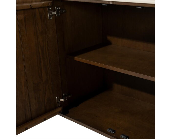 Dressoir Leandro 180x44cm - bruin | Eleonora