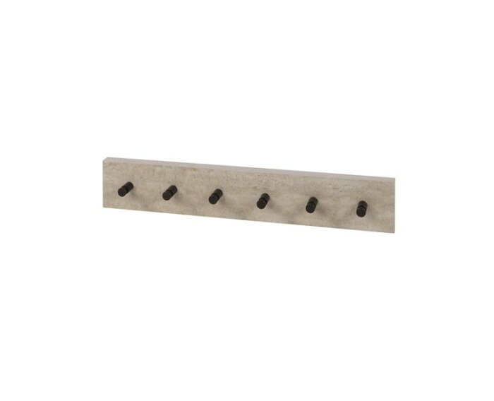 Kapstok Travino 7H - Keramiek travertine