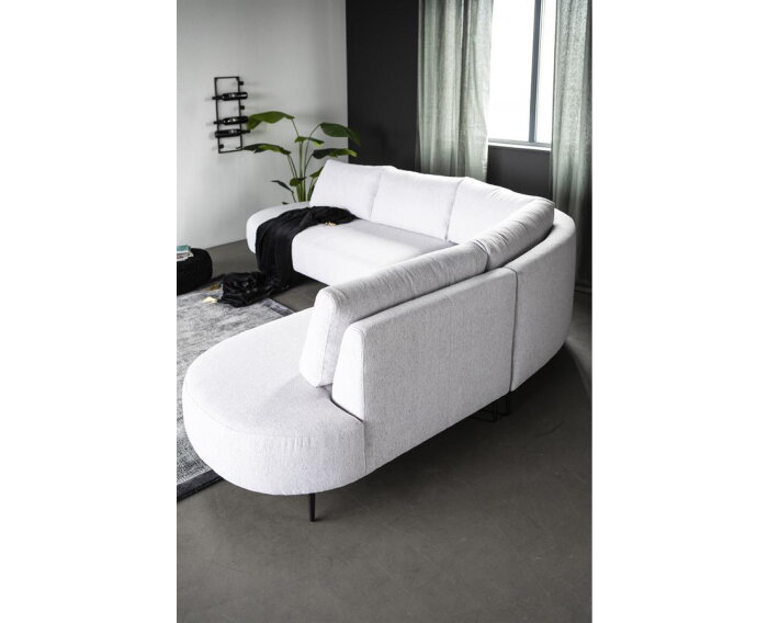 SEVN Danique modulaire hoekbank Leaf Ashgrey &ndash; 310x230 cm