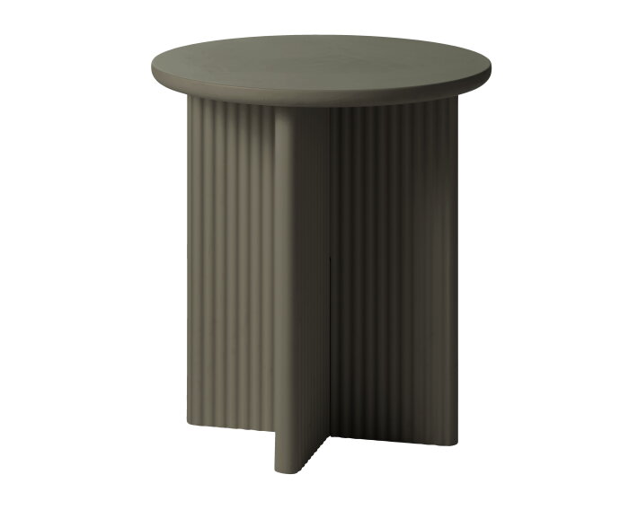 Bijzettafel Palma rond Ø50 cm - Olijfgroen