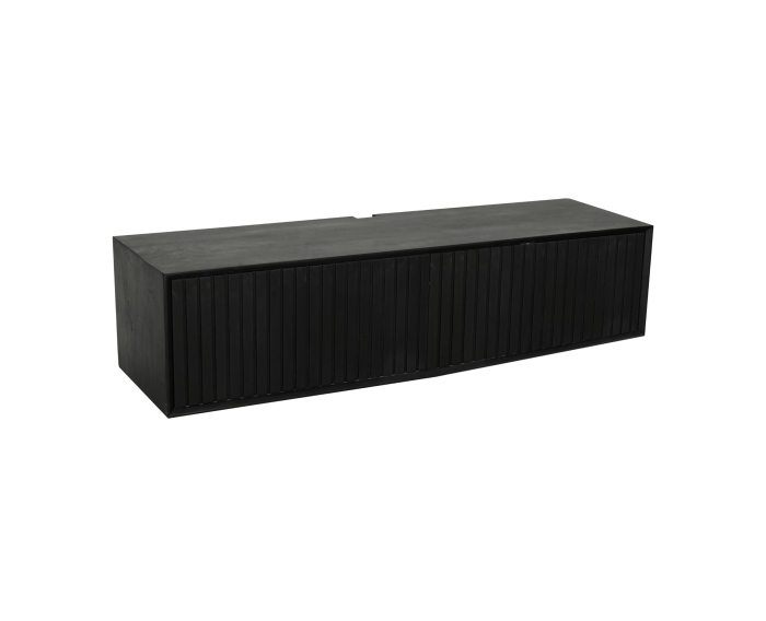 Zwevend tv meubel Madison Black | 120 cm