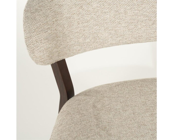 Fauteuil Mikky bruin - taupe | Eleonora