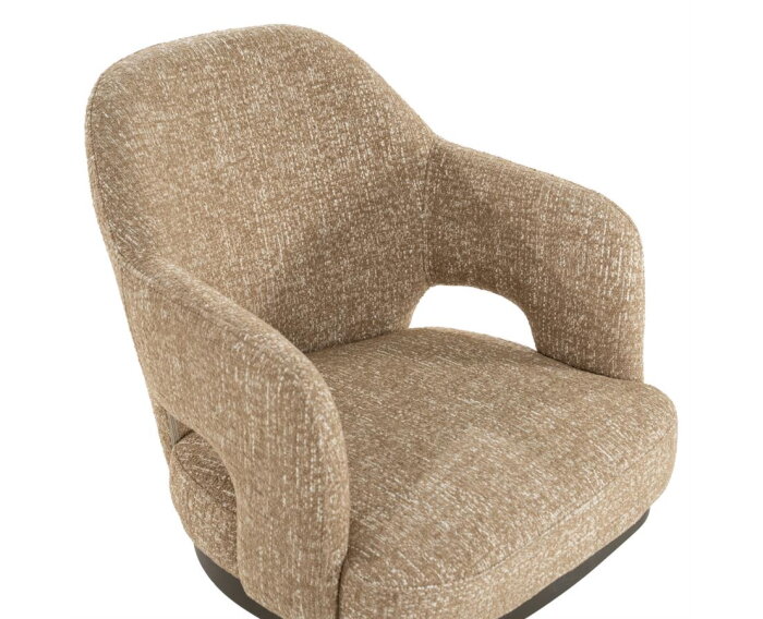 Stoel Amelie - taupe | Eleonora
