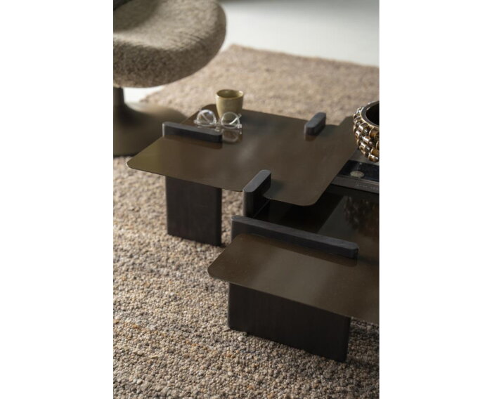 Side table Voro 35x52cm - bruin | BY-BOO