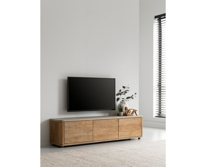 Nova tv meubel medium travertin top