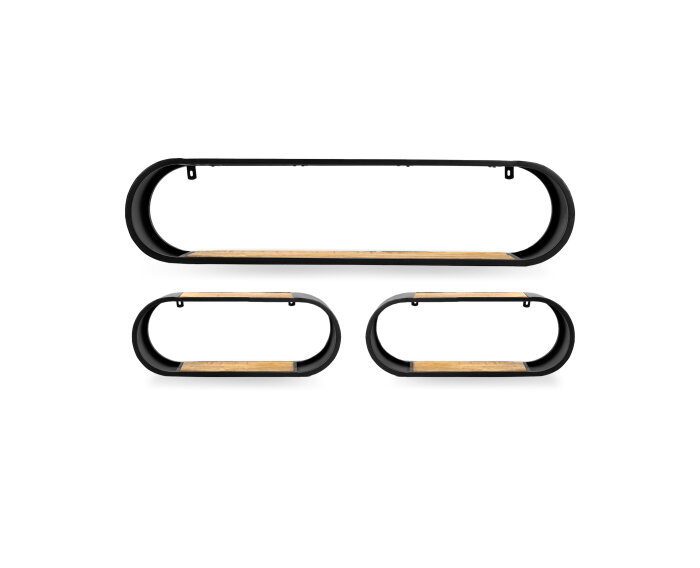 Oval Wall Hanger Set Of 3