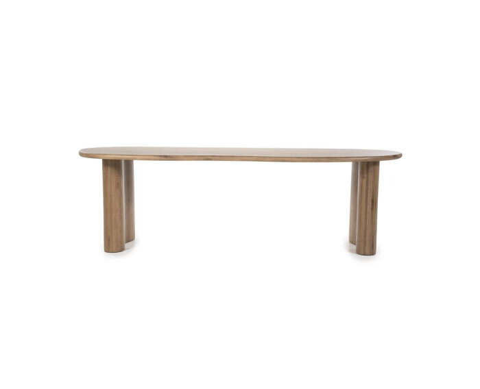 Eettafel Josh 250x110cm - bruin | Eleonora