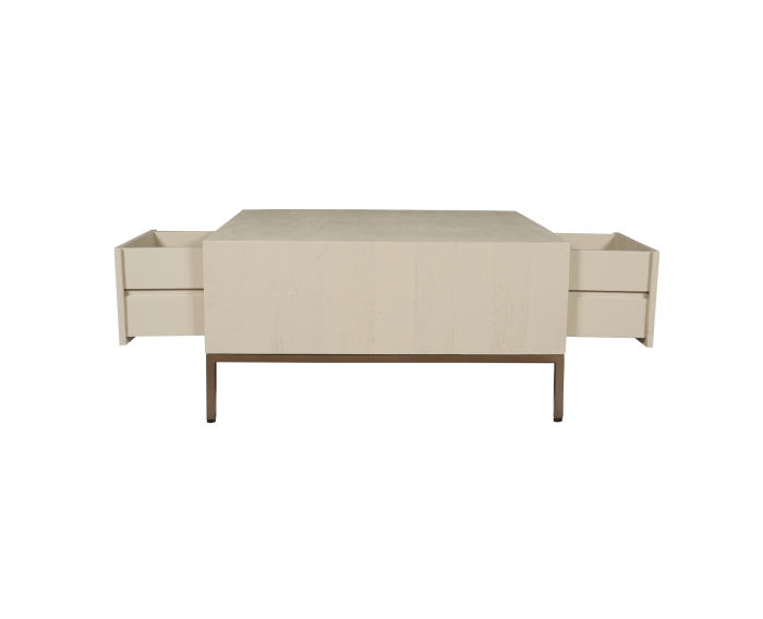 Salontafel Madison Sand | 80 cm | Vierkant