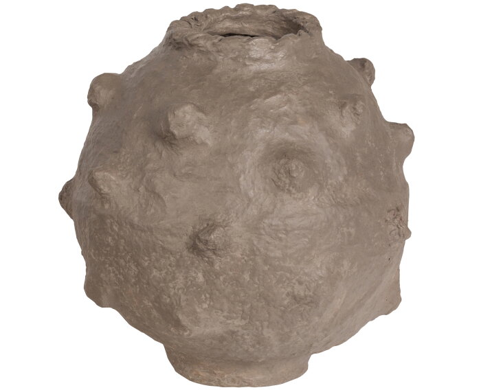 Syros Deco Papier Mache Grijs/bruin - BePureHome