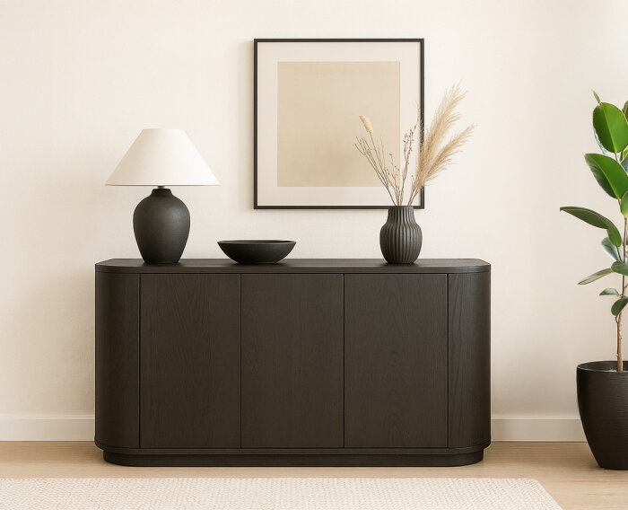 Dressoir Novero eiken Espresso 170cm