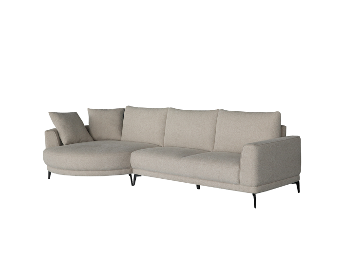 Prescot 2 5-AR + Chaise L - Sahara 120 beige