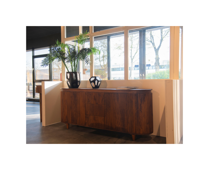 Dressoir Tide mangohout 190x45x80 - Bruin
