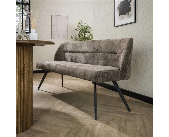 Eetkamerbank pull - Rich taupe