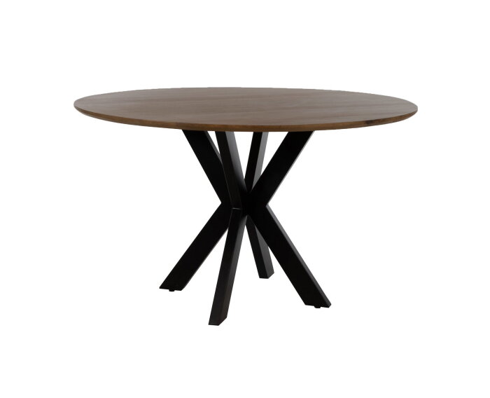 Eetkamertafel Ø120, Mango Brown Walnut - Tokio Table Collection