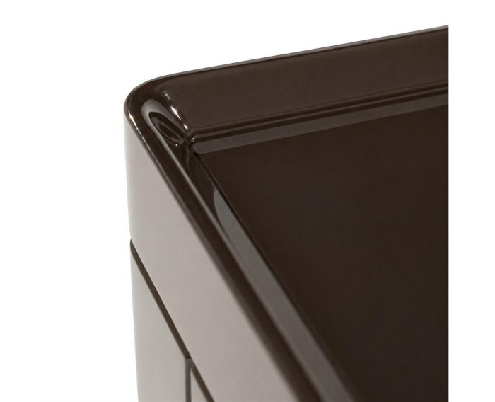 Side table Glyde 35x35cm - bruin | BY-BOO