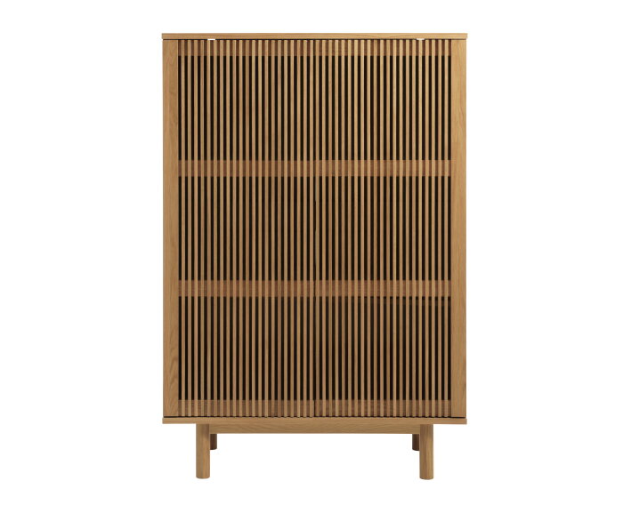 Opbergkast Tiber eiken 140 cm - Naturel