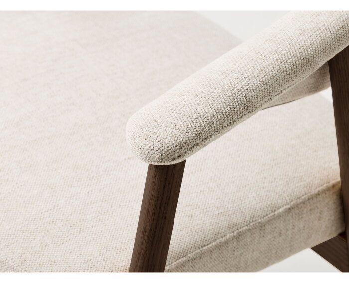 Eetkamerstoel Elk eiken bruin - Beige