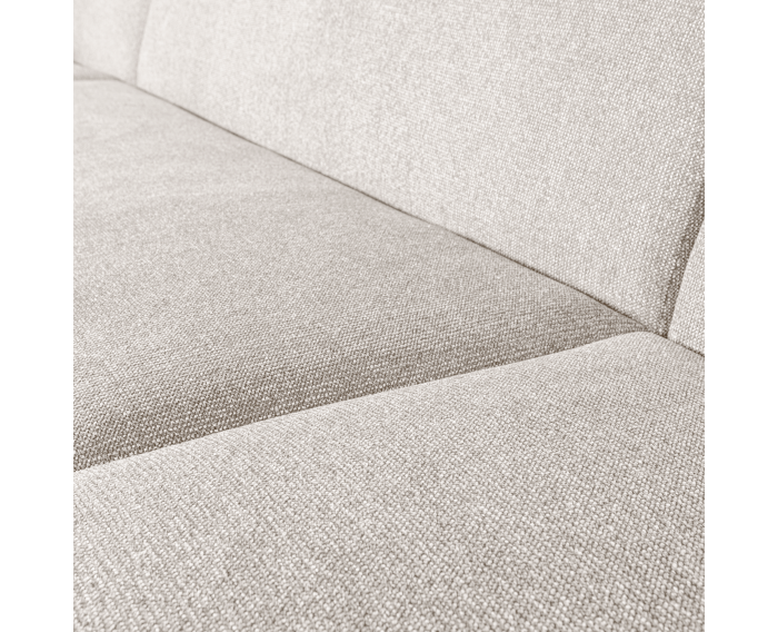Hoekbank 'Sloping' U-vorm - Pearl Melange | BePureHome
