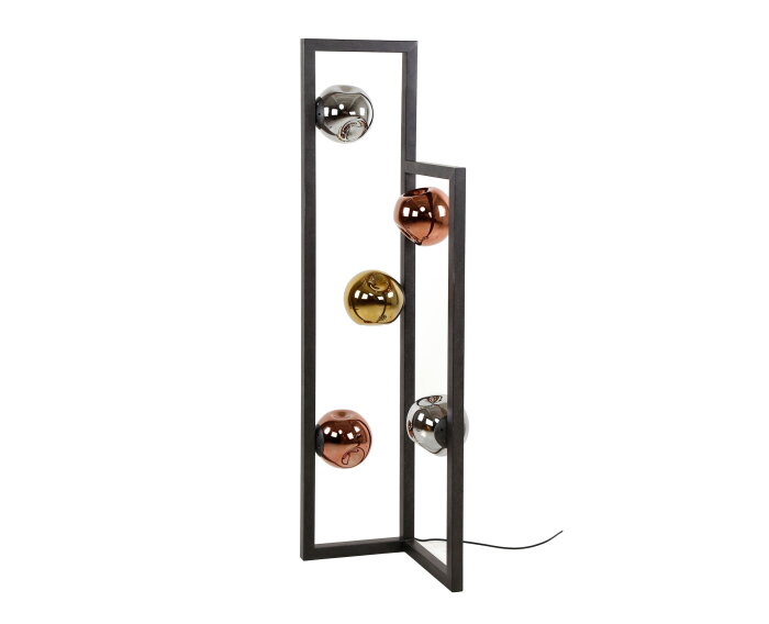 Vloerlamp 5L stellar - Artic zwart