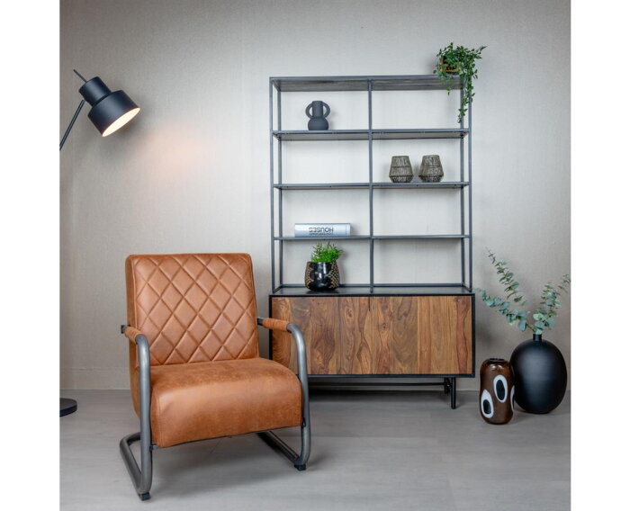 Civo Fauteuil - Bull cognac