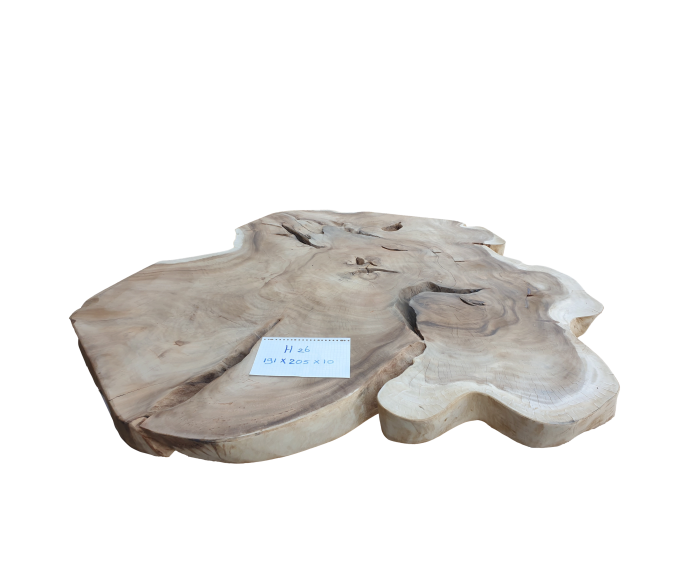 Suar Table Top H26.  191x205x10cm