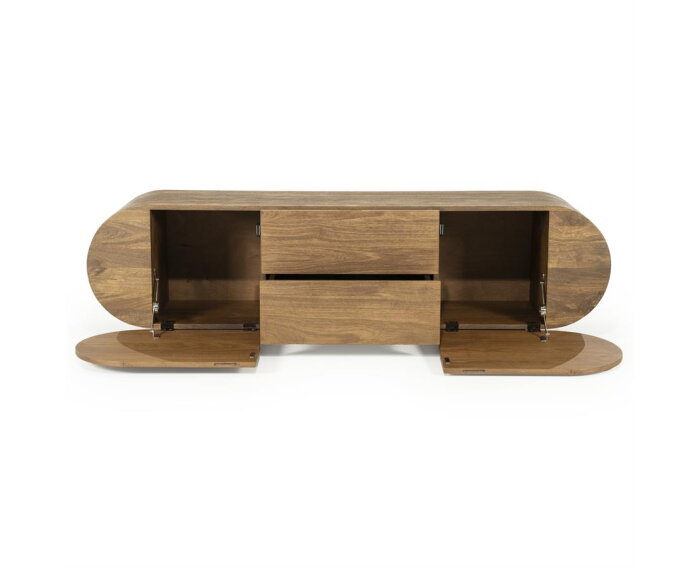 TV meubel King 160x40cm - bruin | Eleonora