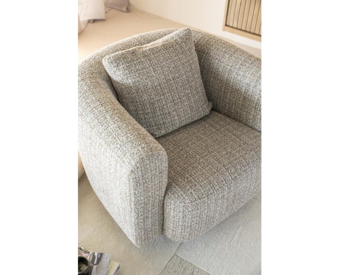 Fauteuil Jordan - taupe | Eleonora