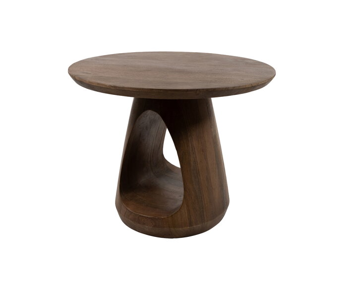 Bremen salontafel Ø60, H45, Dark Walnut - Must Have Collection