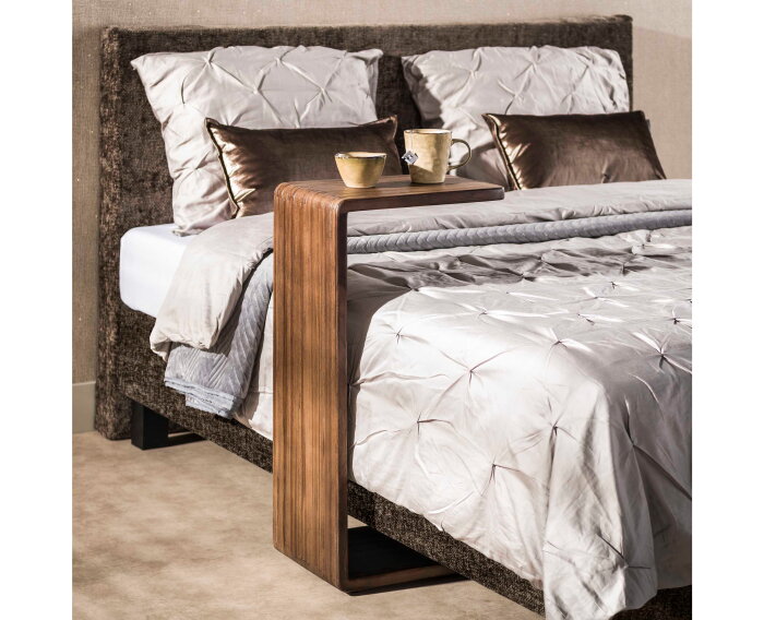 Overzettafel Caro - Massief teak espresso