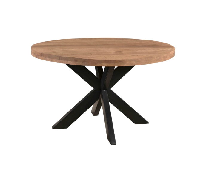 Ronde mango eettafel Brix Sturdy  140 cm (diameter)
