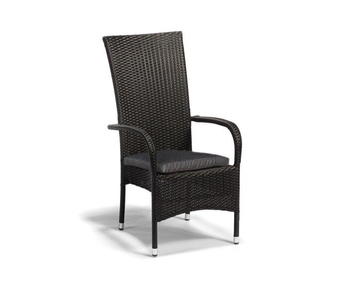 Milos stacking chair black