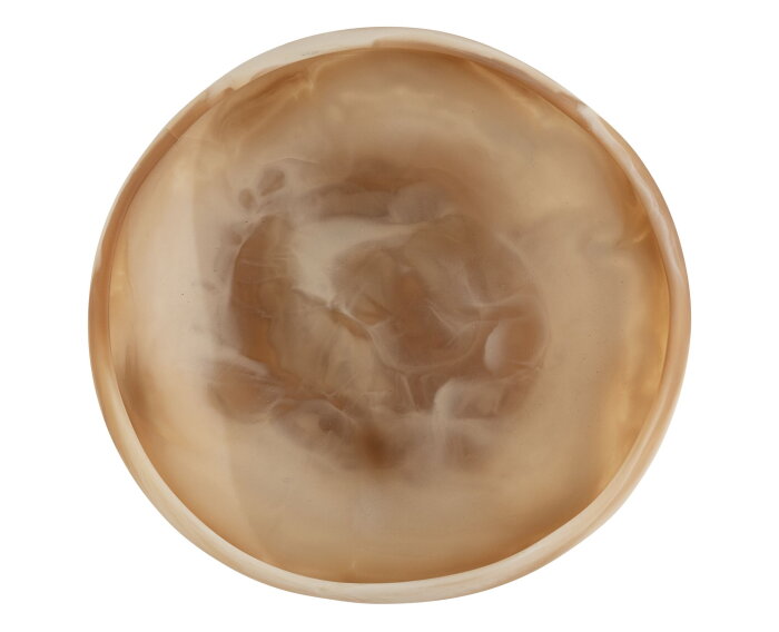 bowl Rafael bruin/wit small