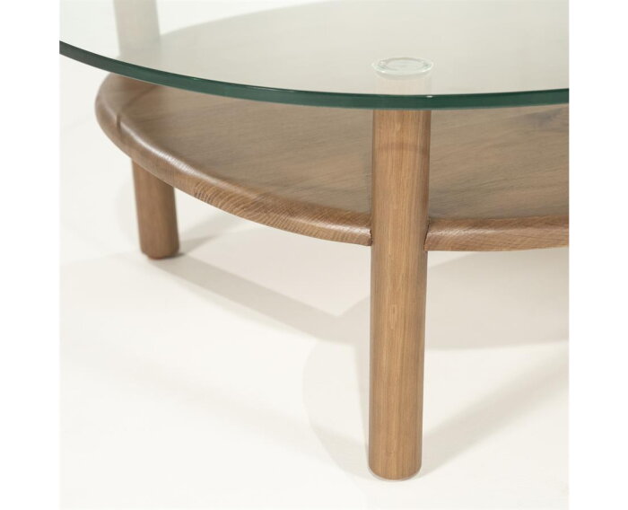 Salontafel Cleo 101.5x73cm - lichtbruin | Eleonora