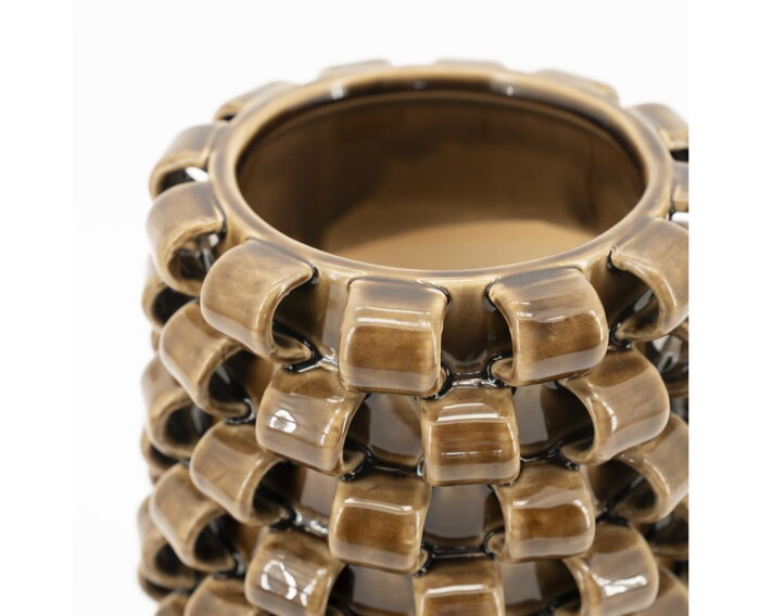 Vase Loopa 2 - bruin | BY-BOO