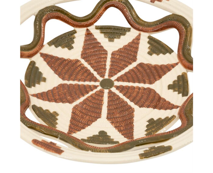 Bowl Vloom 29.5x6.8cm - veelkleurig | BY-BOO