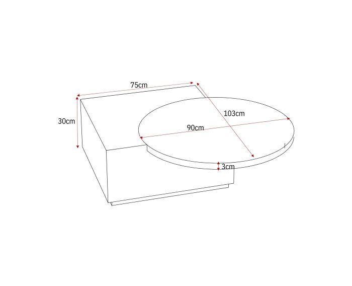 Tv meubel Lina | 160 cm