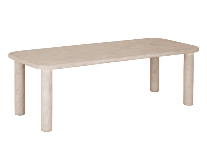 DTP home Scala Eettafel Clio rechthoekig 230x100x76 cm &ndash; Mortex &ndash; Sand