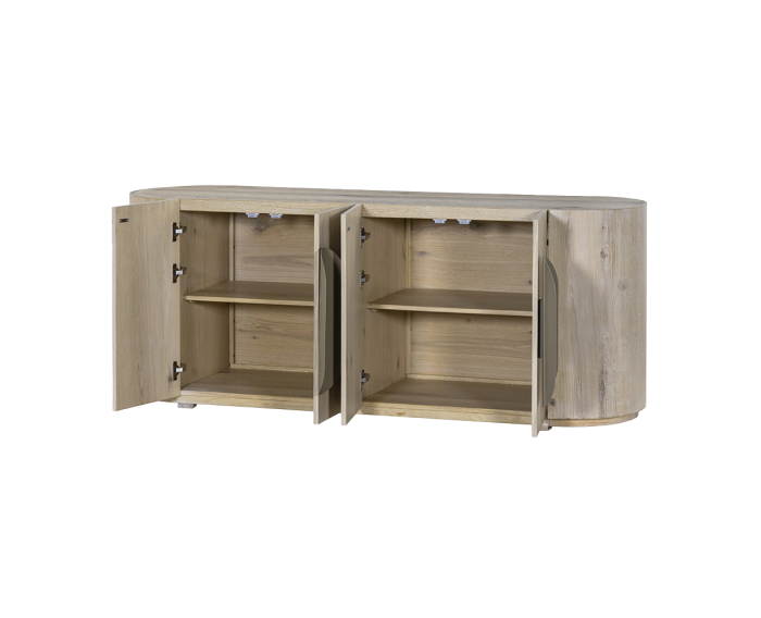 Allure Dressoir white wash 180 cm