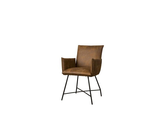 Trofa Armstoel - fabric Amazon 9 cognac