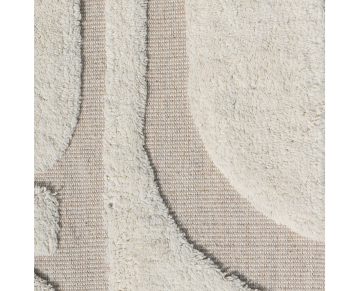 by fonQ Glyph Vloerkleed - Naturel - Rechthoekig - 160 x 230 cm