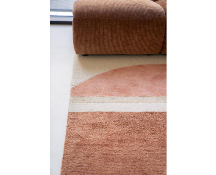 Vloerkleed Kazi 190x290cm - terracotta | BY-BOO