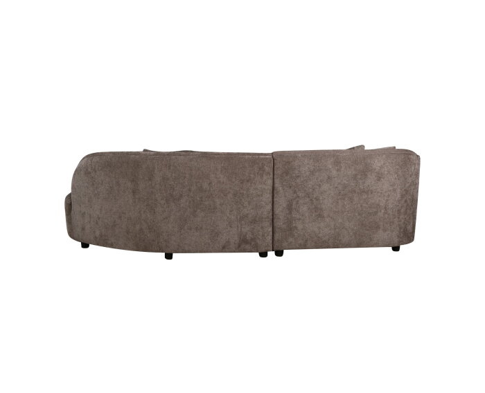 MySofa Novi Hoekbank Grijs 3 zits + Lounge R