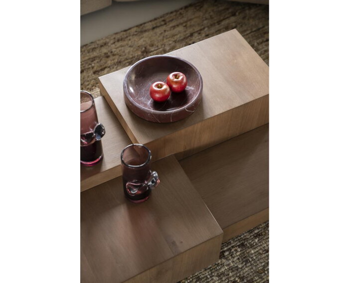 Salontafel Quinten rechthoekig 140x75cm - bruin | Eleonora