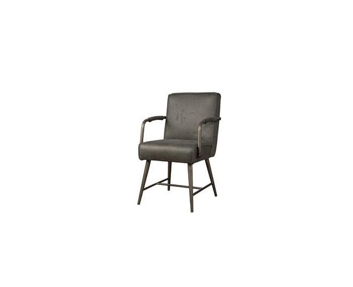 Belmonte Armstoel - fabric Cherokee 1 grey