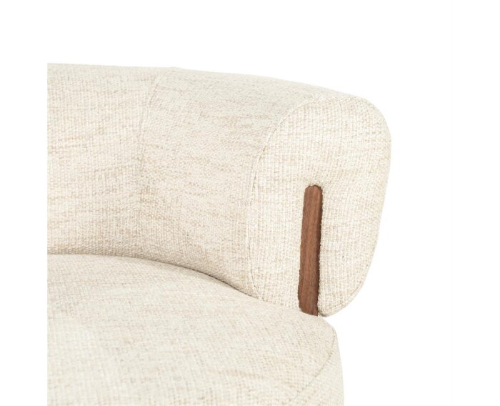 Fauteuil Nila bruin - vanu | Eleonora